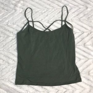 Criss cross cami